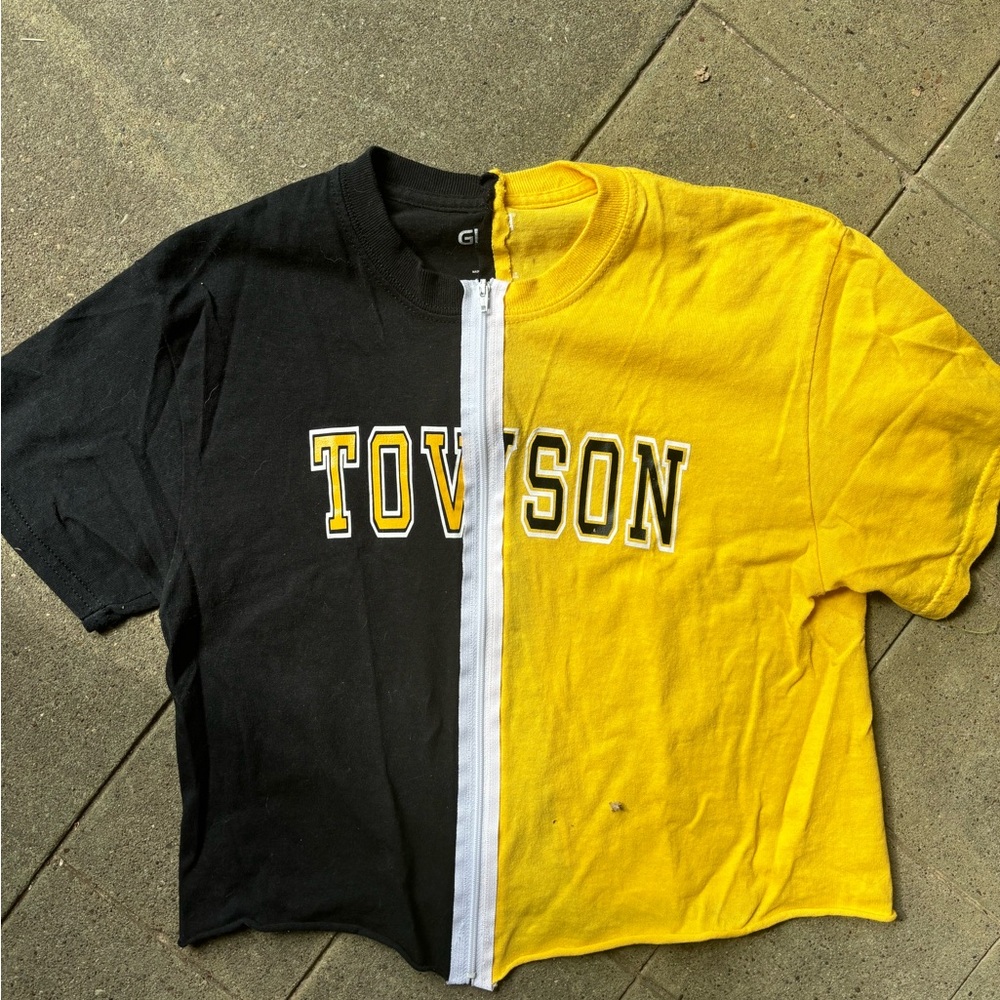 VINTAGE CUSTOM TOWSON UNIVERSITY GAME DAY TEE